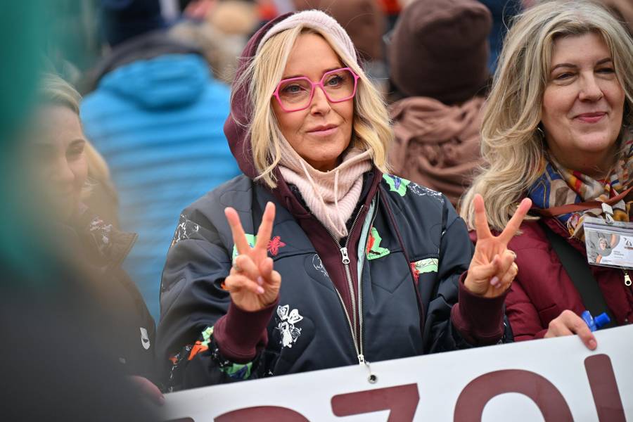 Gwiazdy na proteście w obronie praw zwierząt: Herbuś, Doda, Młynarska…