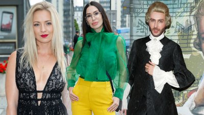 Foremniak Z KLASĄ, Kurdej-Szatan Z DEKOLTEM i Cejrowski w PERUCE (ZDJĘCIA)