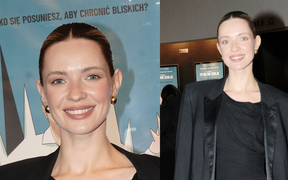 Obłędnie wystylizowana Paulina Gałązka zadała szyku w czarnej sukni. Spójrzcie tylko na ten dół!