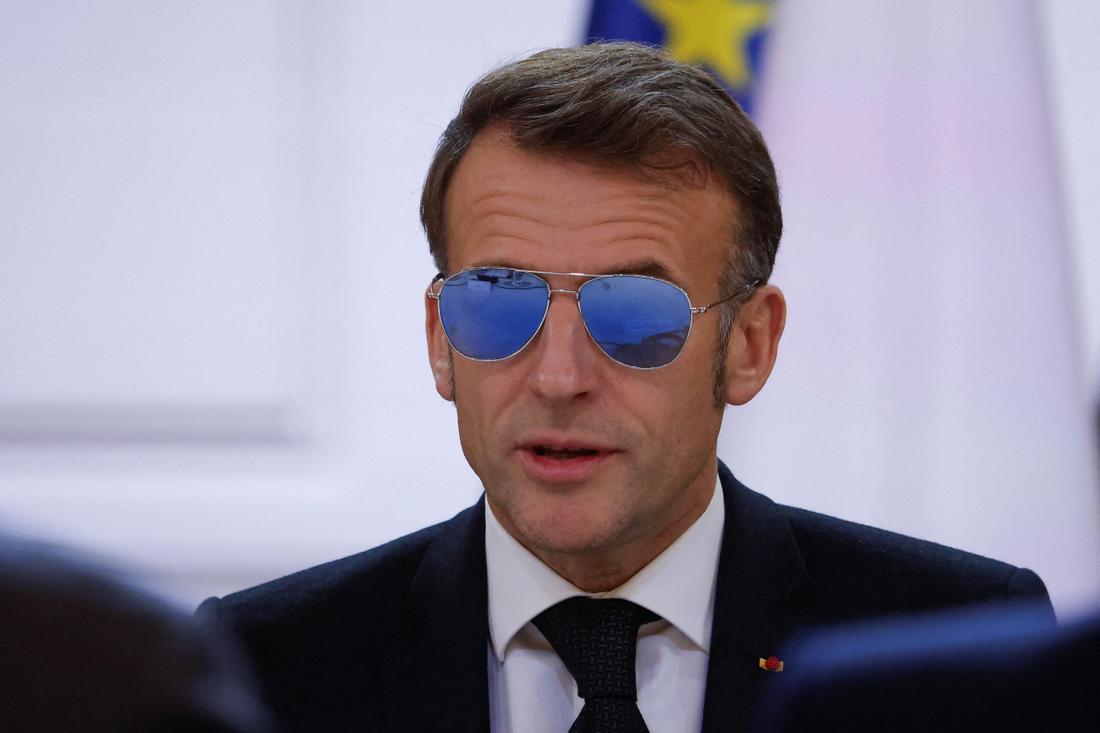 Emmanuel Macron, fot. YOAN VALAT / Reuters / Forum