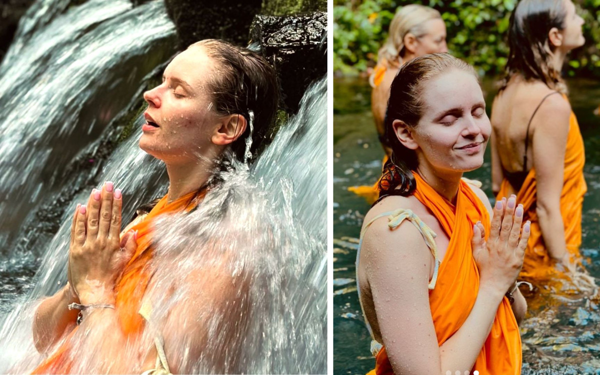 Odważne zdjęcia Olgi Kalickiej z Balii