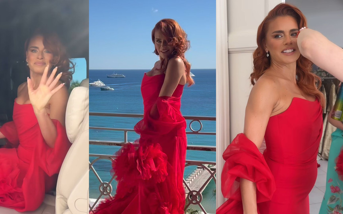 Natasza Urbańska olśniewa w Cannes! W czerwonej kreacji wyglądała jak hollywoodzka gwiazda