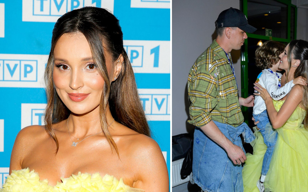 Marina Łuczenko na festiwalu w Opolu. Szczęsny pojawił się z Liamem za kulisami. Widok przeuroczy!