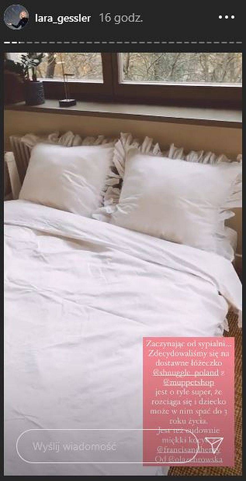 Łóżko Lary Gessler