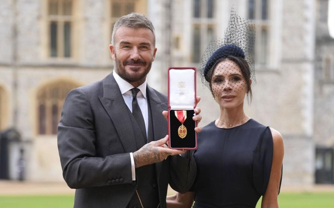 David i Victoria Beckham fot. Forum