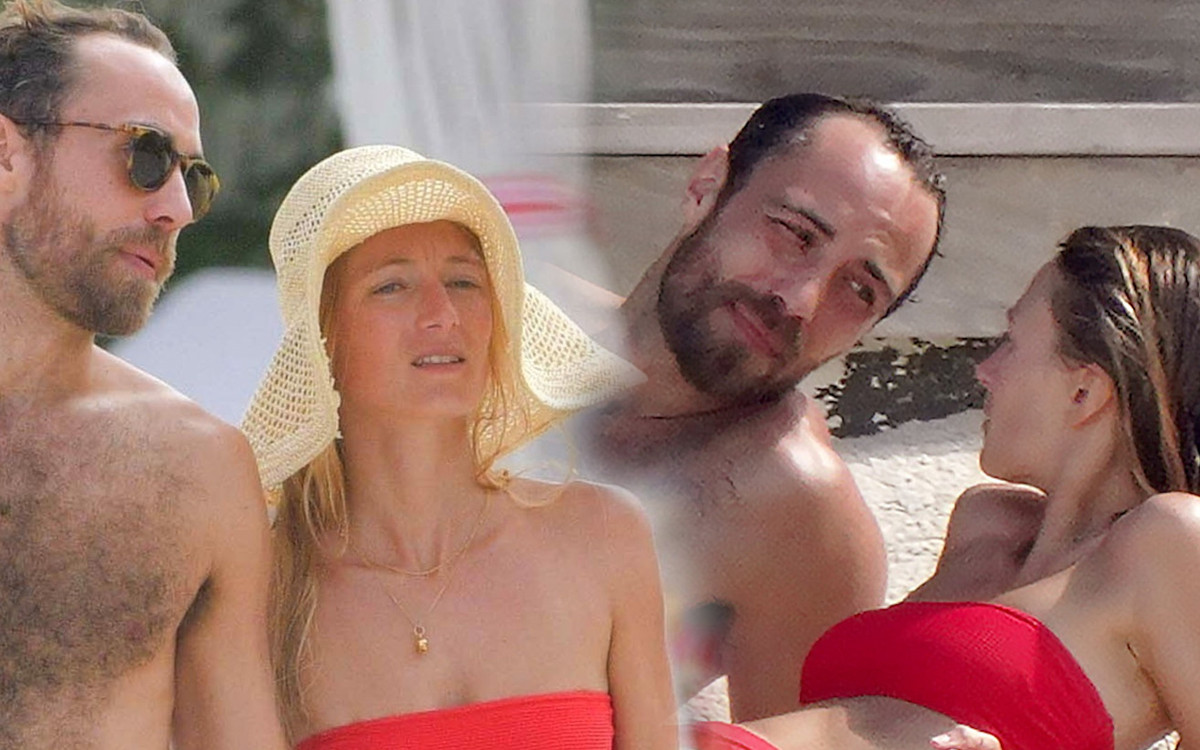 James Middleton z narzeczoną na wakacjach. Ale ona ma FIGURĘ! (ZDJĘCIA)