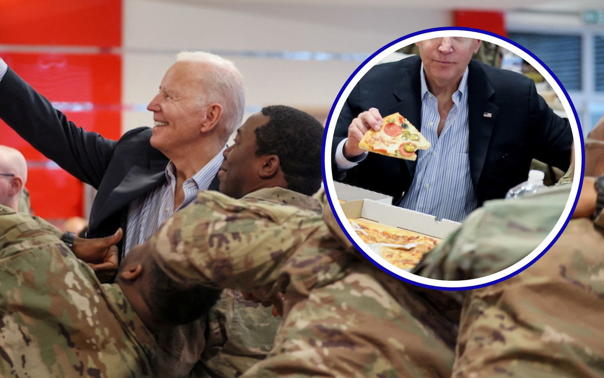 Joe Biden wycofuje się z wyścigu o urząd prezydenta. Te zdjęcia z pizzą przejdą do historii