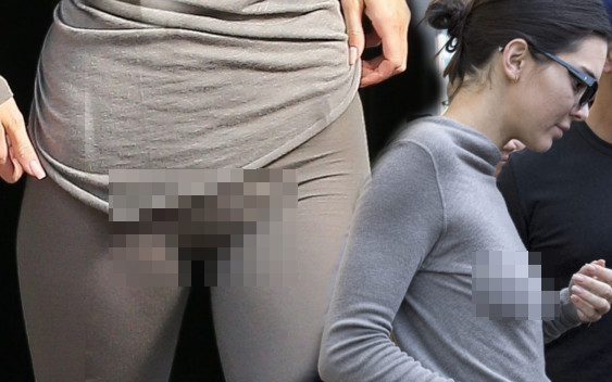 OMG! Kendall Jenner bez bielizny