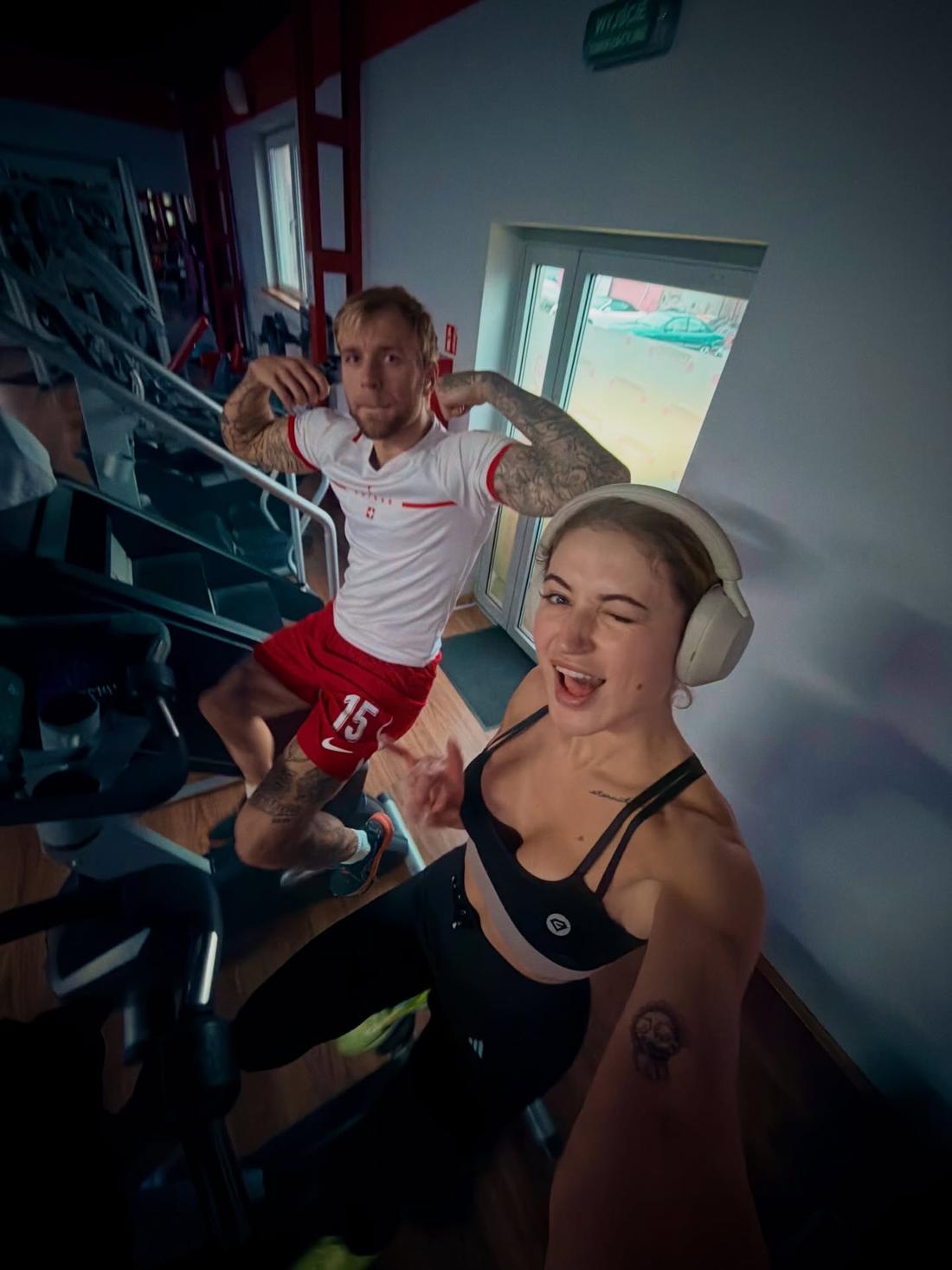 Tymoteusz Puchacz i Oliwia Nincevic, fot. Instagram