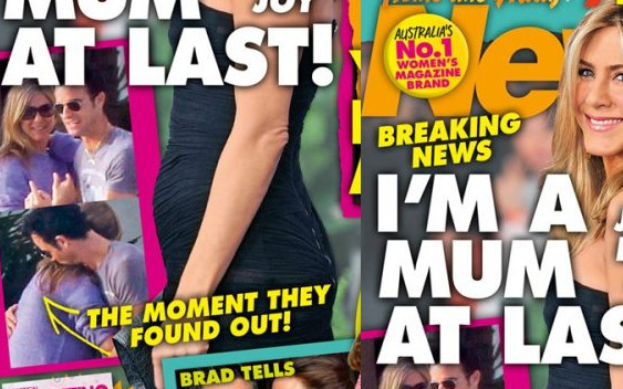 Kilka dni temu Jennifer Aniston powiedziała rodzinie, że zostanie mamą