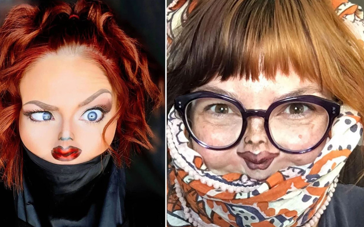 Najgłupszy trend epidemii? Malują usta zakryte maseczkami… pod nosem