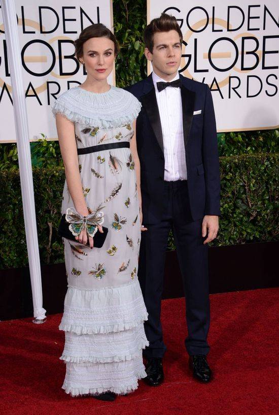 Styl ciężarnej Keiry Knightley