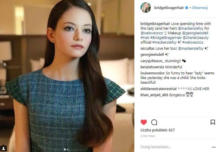 Mackenzie Foy, czyli Renesmee ze Zmierzchu, wyrosła na przepiękną kobietę