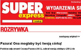 Pazura z ukochaną w Chicago