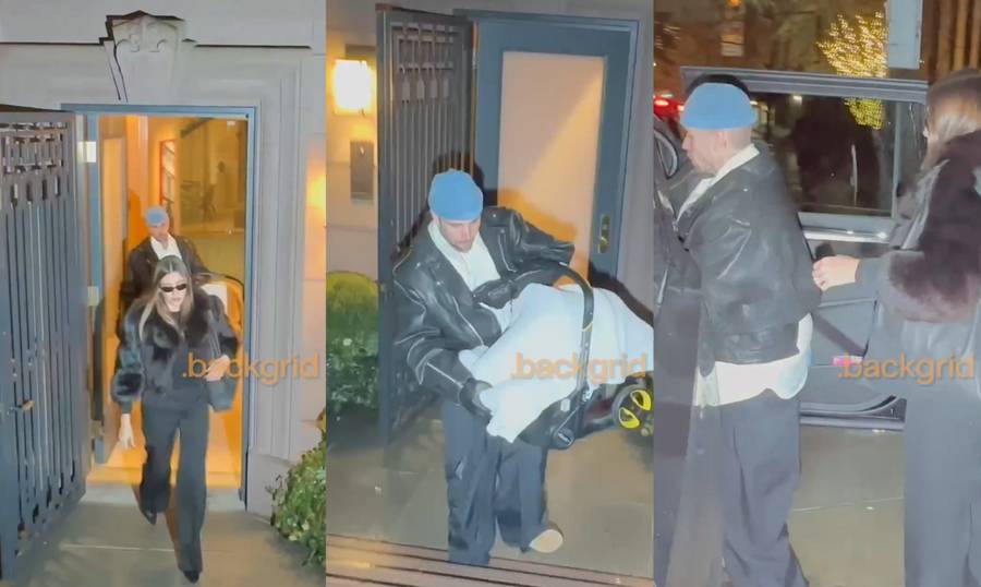 Bieberowie pierwszy raz widziani z dzieckiem na mieście! Internauci zbulwersowani tym, co ich spotkało