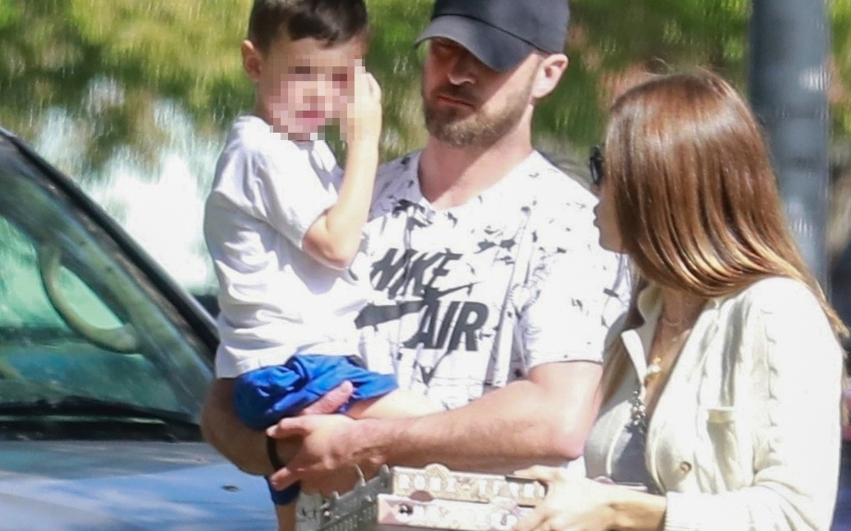 Fajny tata! Justin Timberlake zajmuje się synem (ZDJĘCIA)