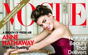 Anne Hathaway jako Audrey Hepburn w Vogue (FOTO)