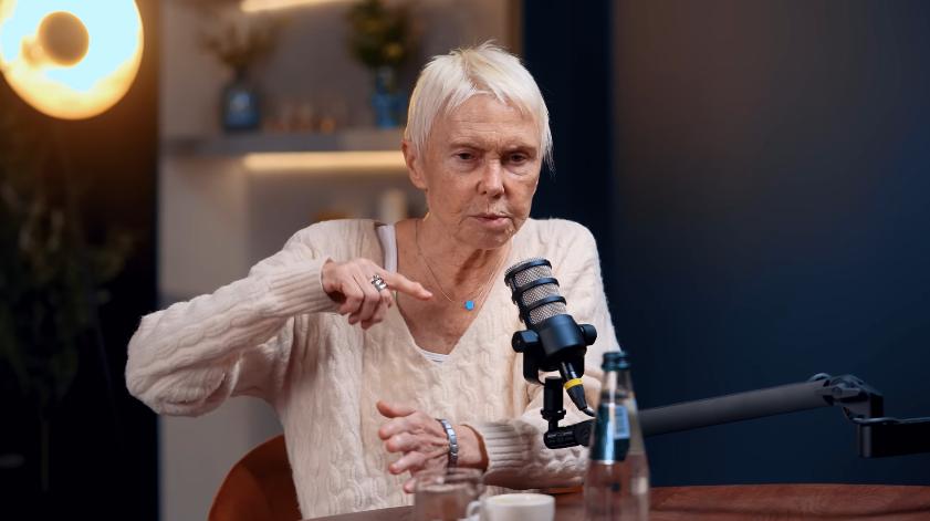 Ewa Błaszczyk, fot. podkast Rezultaty / YouTube.