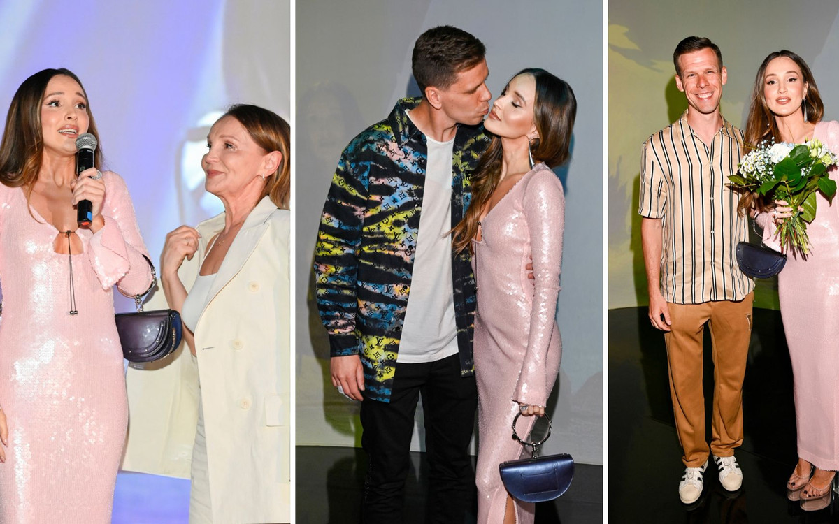 Marina Łuczenko świętuje z rodziną premierę teledysku. Pojawiła się nawet rodzina Szczęsnego