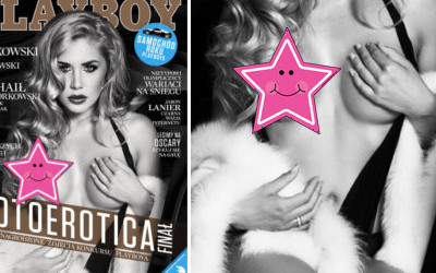 A na okładce najnowszego Playboya…