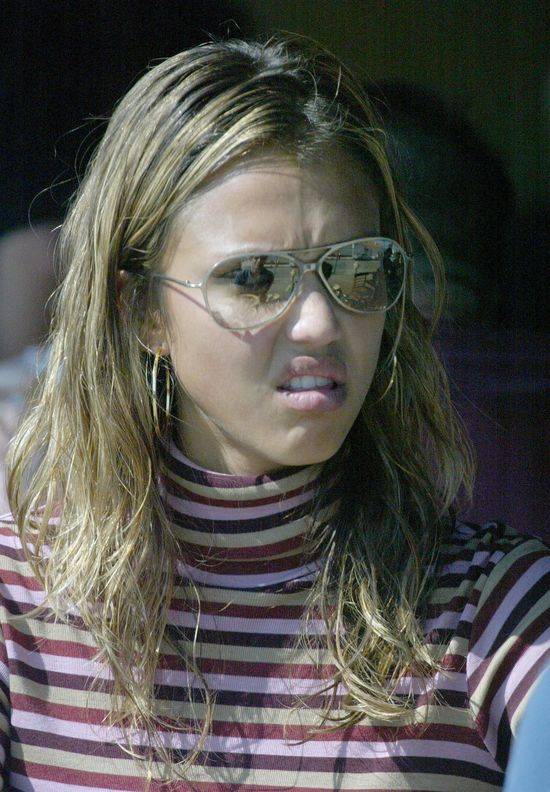 Jessica Alba na starszych zdjęciach