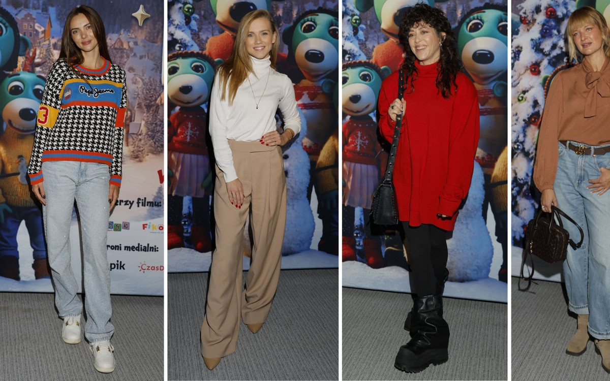 Dziecięca radość na premierze świątecznego filmu! Agnieszka Kaczorowska, Marcelina Koterska, piękna żona Borysa Szyca (FOTO)