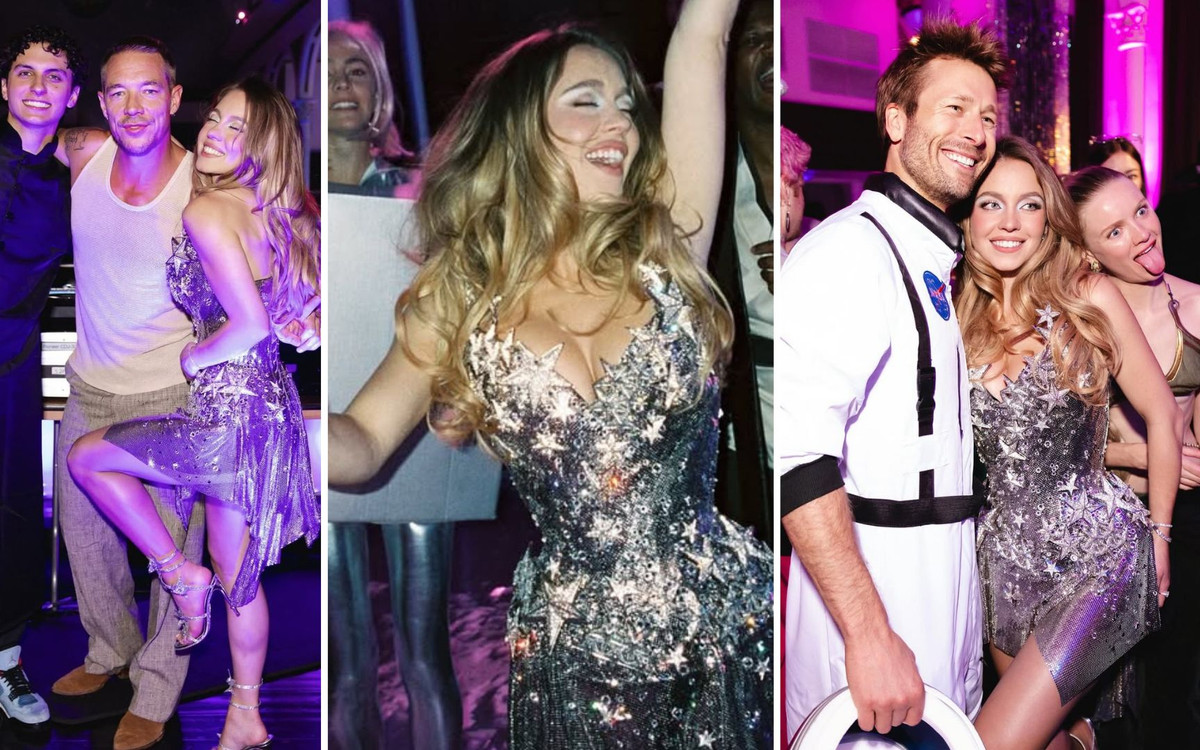 Sydney Sweeney z przytupem świętuje 28. urodziny! Gwiazdorska obsada, tłumy gości i kosmiczne kostiumy