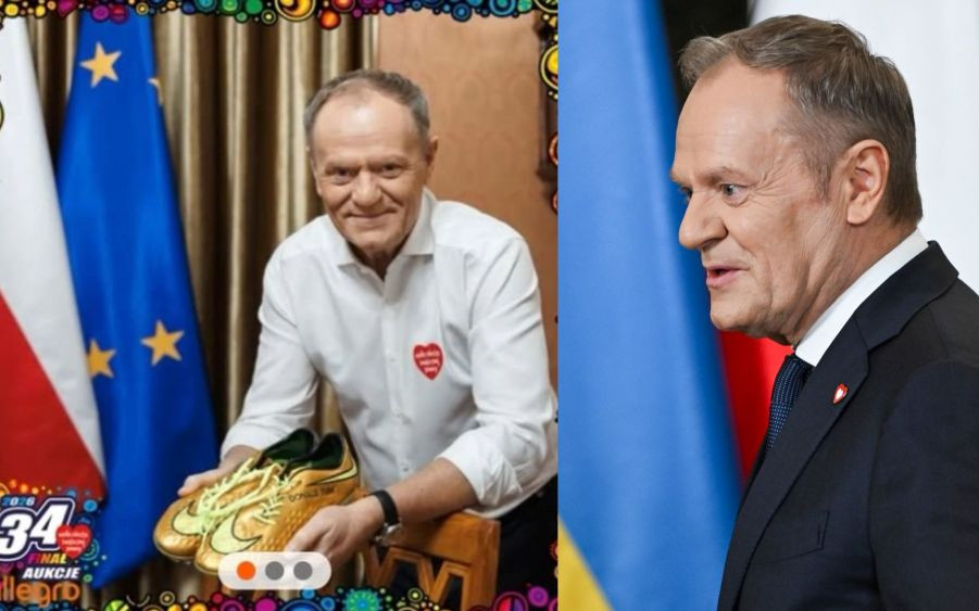 Horrendalna kwota za aukcję Tuska dla WOŚP! To jest rekord nie do pobicia