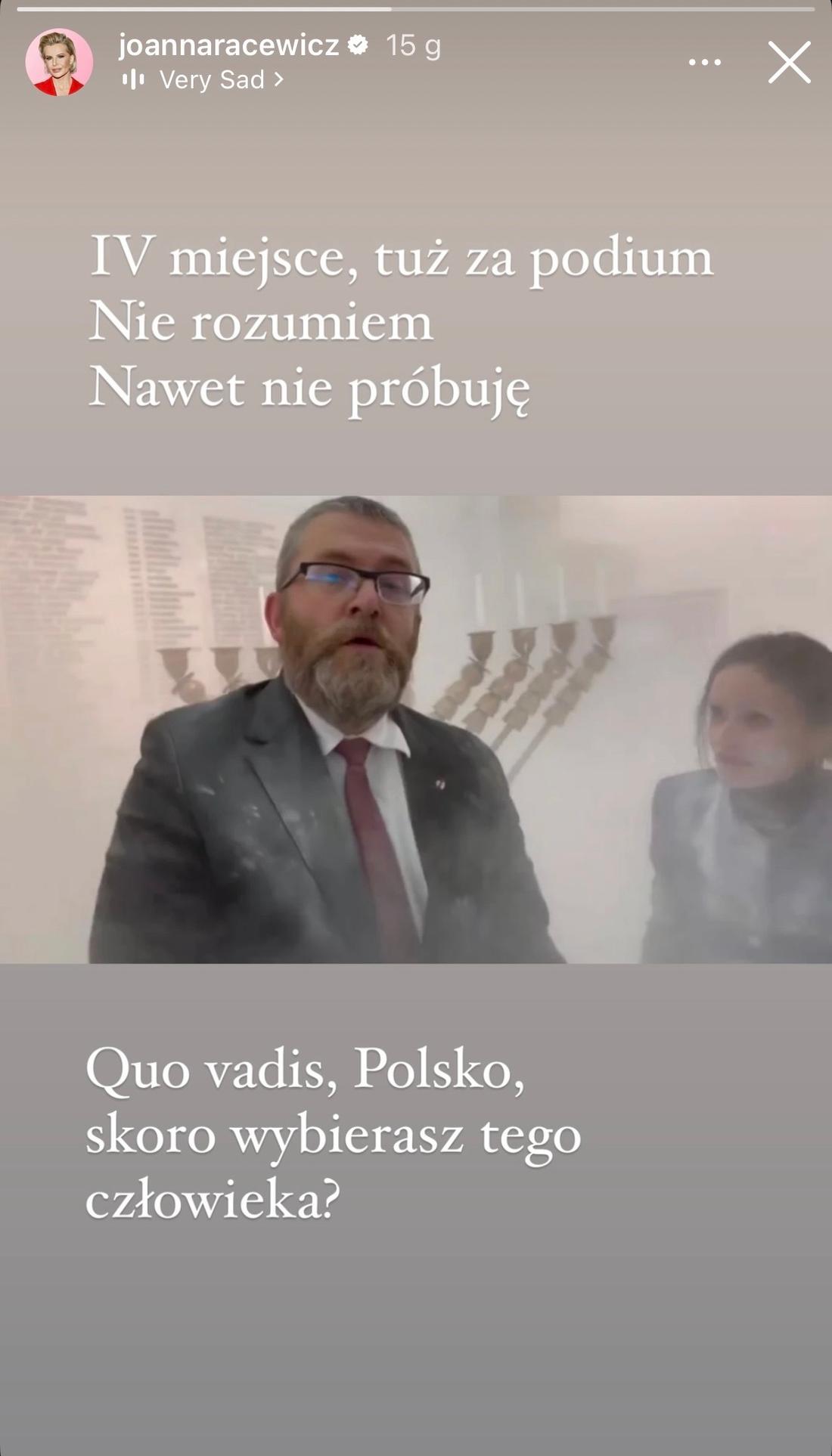 Joanna Racewicz, fot. Instagram. 