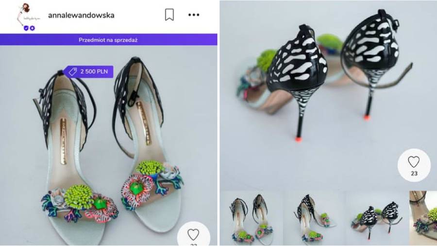 Anna Lewandowska robi wyprzedaż szafy