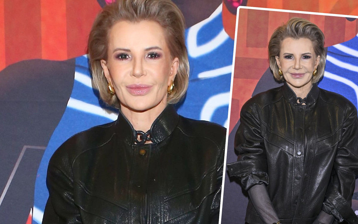 Joanna Racewicz cała w czerni bryluje na festiwalu. Jej spodnie to hit. Klasa!