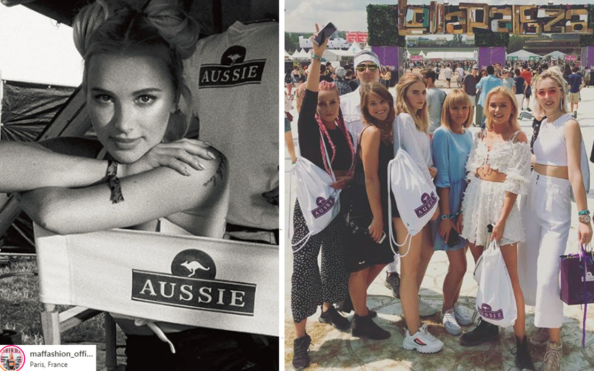 Maffashion z marką Aussie na festiwalu Lollapalooza!