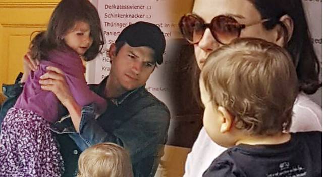 Mila Kunis i Ashton Kutcher zamiast w pięciogwiazdkowym hotelu…