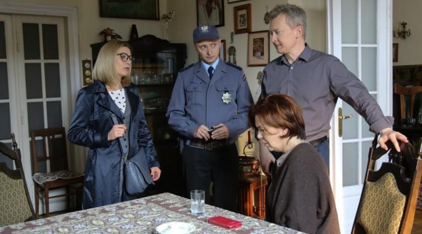 Nie żyje Jacek Janosz, fot. Kadr z: "Ojca Mateusza", TVP