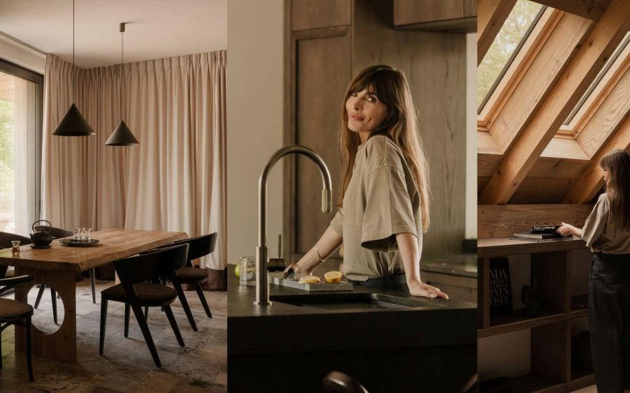 Leśny azyl Agnieszki Dygant. Takiego domu nie ma żadna z polskich gwiazd