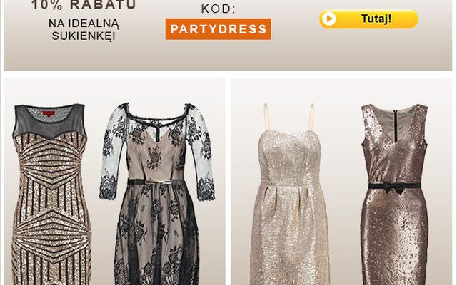 Rabaty na sukienki w Zalando!