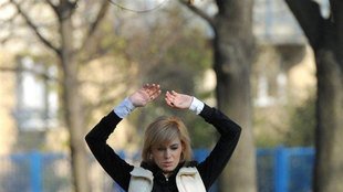 Agnieszka Popielewicz nie poci sie na siłowni (FOTO)