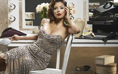 Eva Longoria i gotowe na wszystko w sesji retro (FOTO)