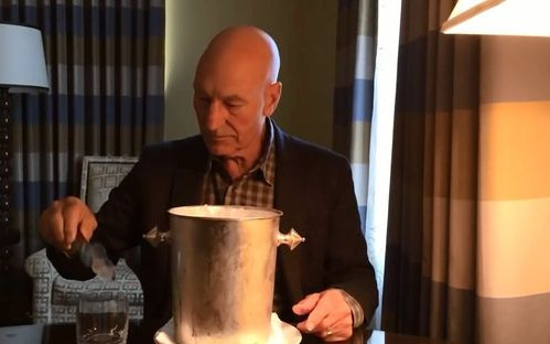 Patrick Stewart oficjalnie zakończył splasha (VIDEO)
