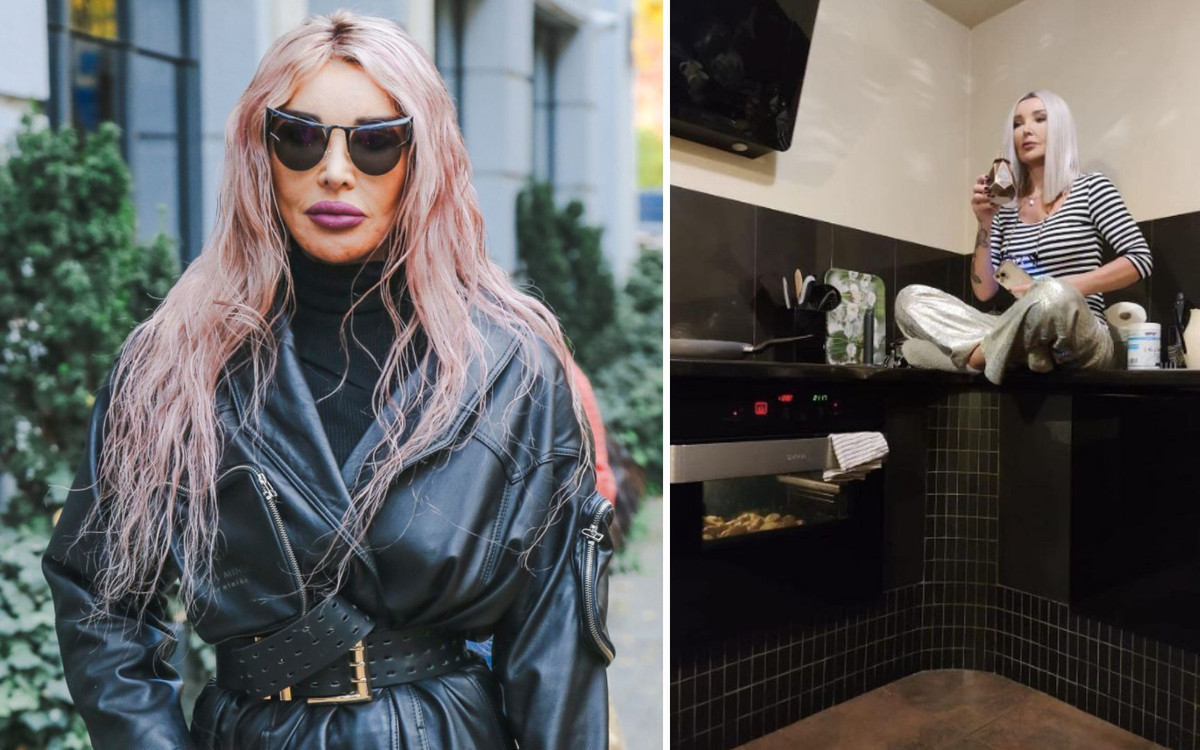 Ewa Minge ma fioła na punkcie czerni i złota. Jej dom to połączenie luksusu i klasy!