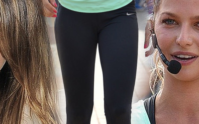 Lewandowska w legginsach w 5. miesiącu ciąży wygląda SZCZUPLEJ niż przed ciążą?