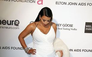 Gdzie ten brzuszek Kim Kardashian? (FOTO)