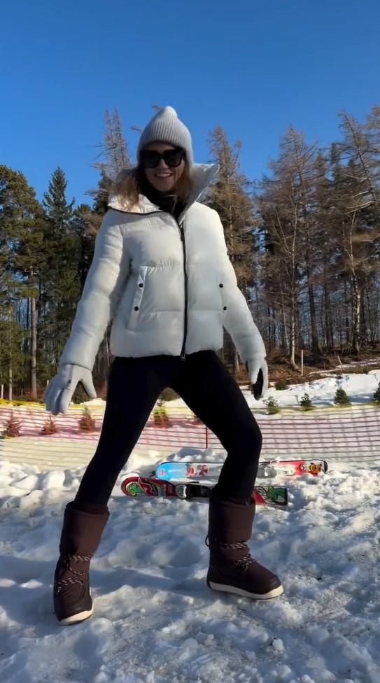 Agnieszka Kaczorowska i Marcin Rogacewicz zabrali dzieci na ferie, fot. Instagram