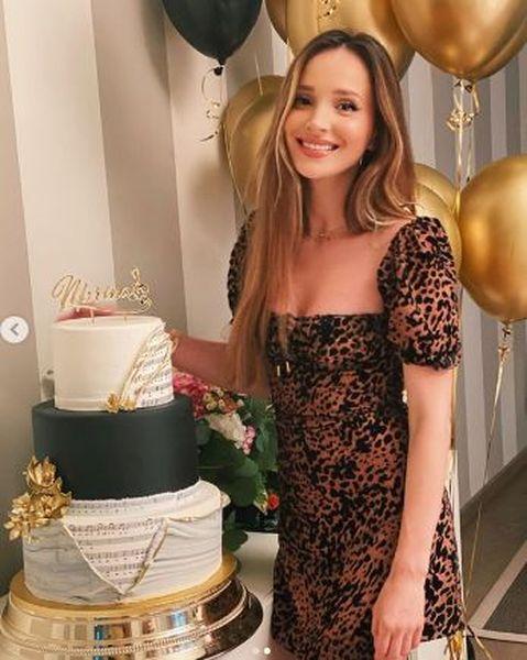 Marina świętowała 31. urodziny - pokazała piękny tort od męża, fot. Instagram Mariny