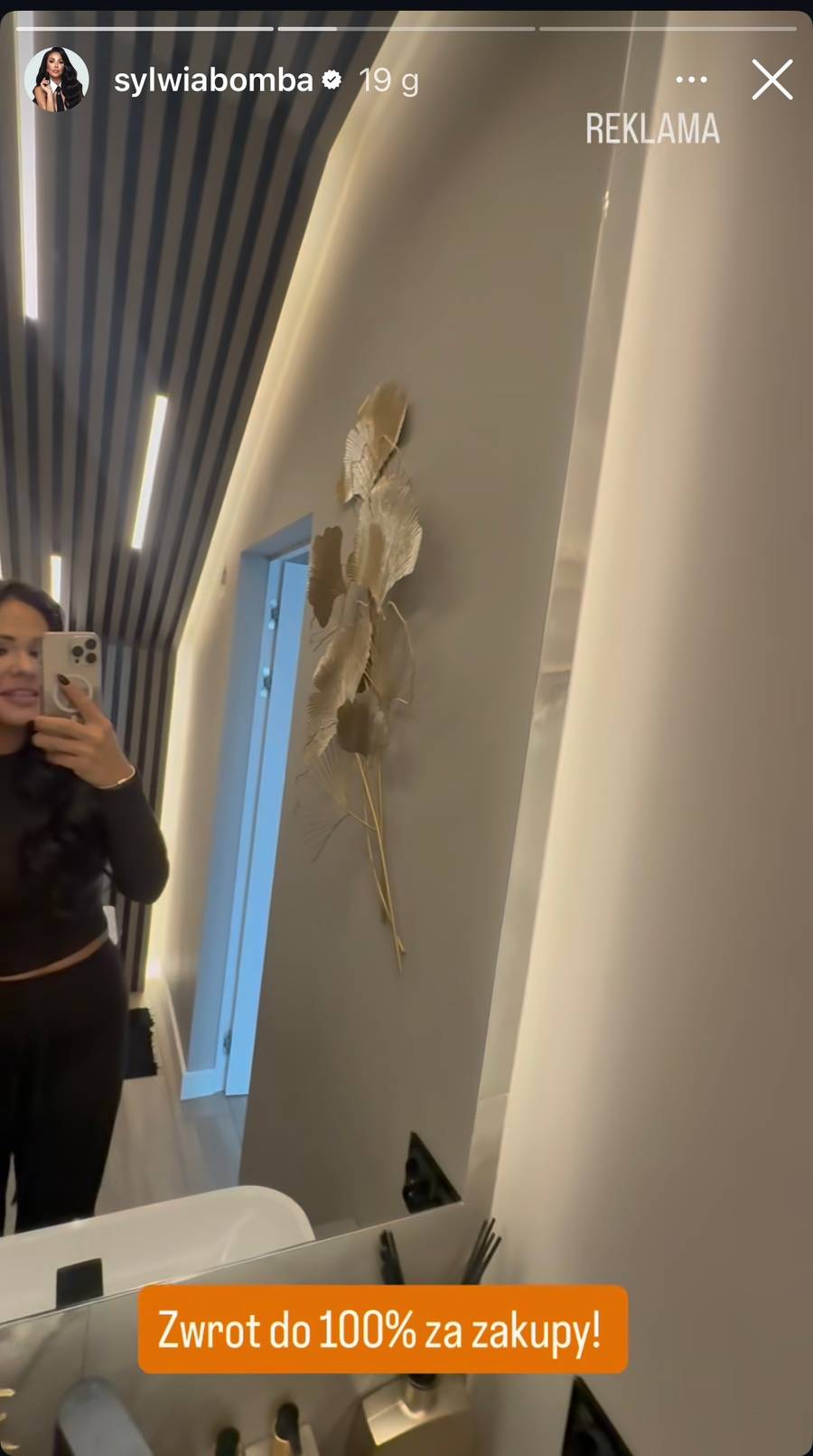 Kosmiczna łazienka Sylwii Bomby. To cudo z Temu robi całą robotę