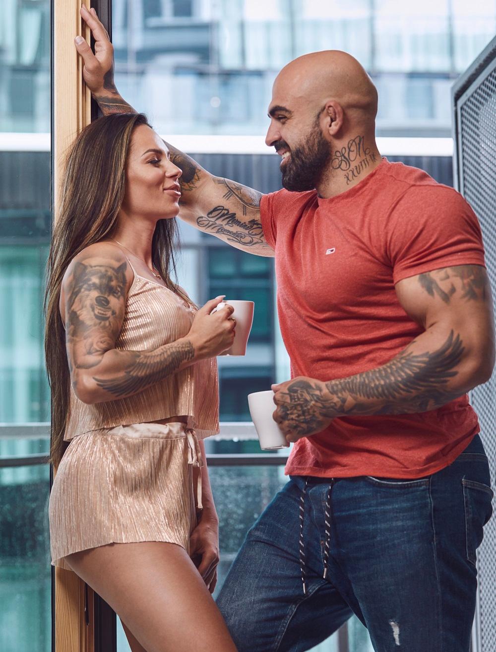 Sylwia i Akop Szostakowie, fot. Instagram