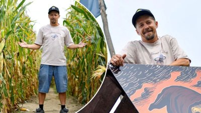 Bartosz Obuchowicz pokazał swój kukurydziany biznes! “Miejscowi patrzyli na nas jak na wariatów”