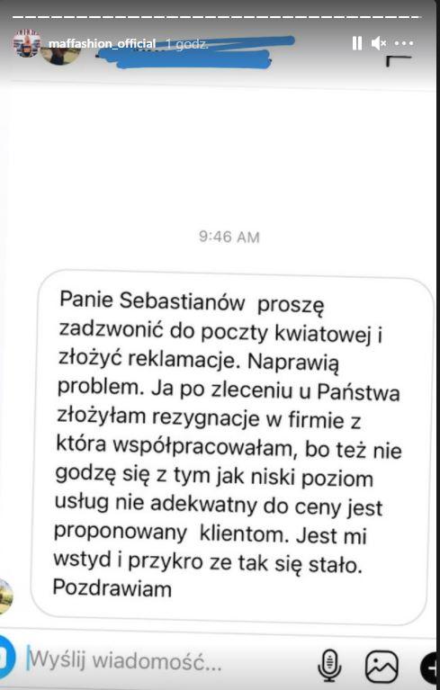 Krzywa choinka Maffashion, fot. Instagram