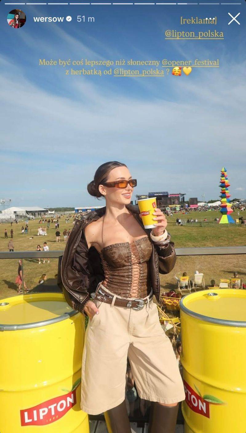 Influencerki meldują się na Open’er Festival 2025! Wersow, Marcelina Zawadzka, Maffashion, Jessica Mercedes…(FOTO)