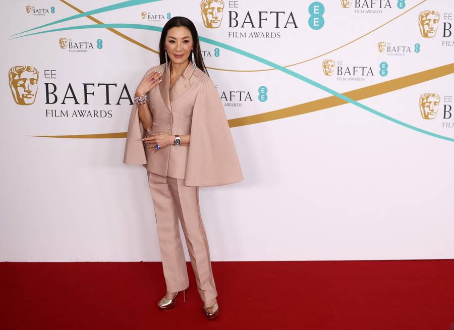 Śmietanka gwiazd na BAFTA 2023: Księżna Kate i William, Cate Blanchett, Sophie Turner, Anya Taylor-Joy, Catherina Zeta-Jones, Colin Farrell